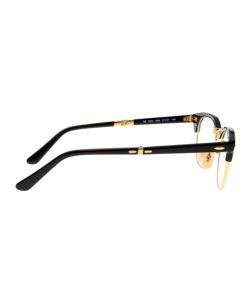 Ray-Ban（レイバン）の「レイバン CLUBMASTER FOLDING RX5334-2000-51（メガネ・メンズ・黒・51□21-145）」の2枚目の写真