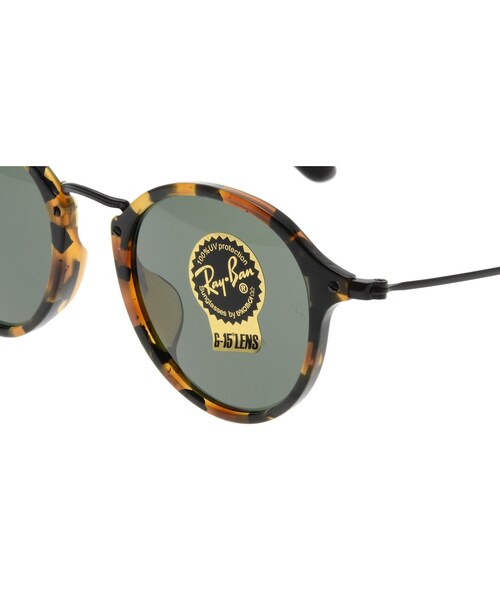 Ray-Ban（レイバン）の「レイバン ROUND FLECK RB2447F-1157-49（サングラス・べっ甲・49□21-145）」の5枚目の写真