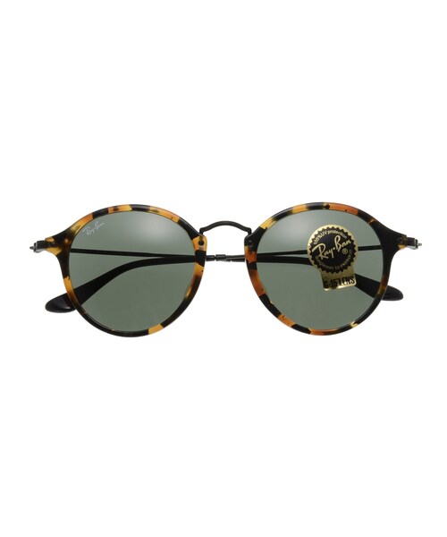 Ray-Ban（レイバン）の「レイバン ROUND FLECK RB2447F-1157-49（サングラス・べっ甲・49□21-145）」の4枚目の写真