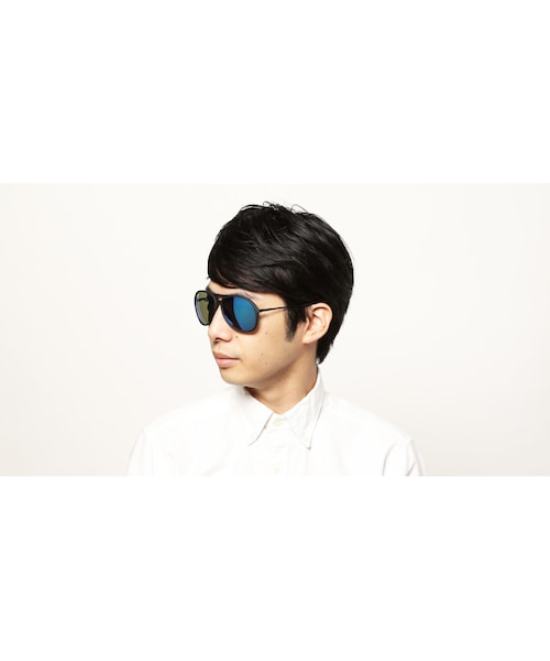 Ray-Ban（レイバン）の「レイバン ALEX RB4201F-622/55-59（サングラス・メンズ・ブラック・59□16-145）」の8枚目の写真