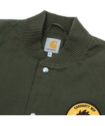 Carhartt カーハート　刺繍　リブライン　中綿入り　ウール　スタジャン Carhartt カーハート 刺繍 リブライン 中綿入り ウール スタジャン