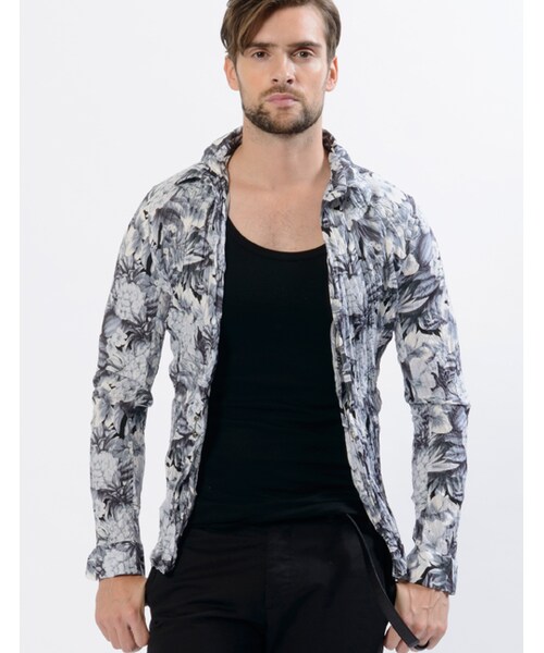 wjk（ダヴルジェイケイ）の「Hook Botanical（トップス・メンズ・yellow/red/blue/black・S/M/L/XL）」の13枚目の写真