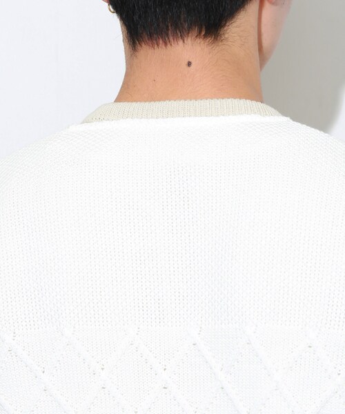 DISCOVERED（ディスカバード）の「バックニットブルゾン ホワイト（その他・メンズ・WHT・1/2）」の8枚目の写真