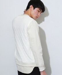 DISCOVERED | バックニットブルゾン ホワイト(その他)