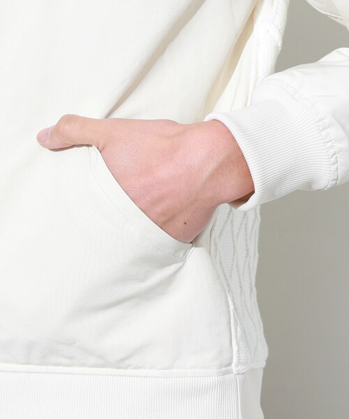 DISCOVERED（ディスカバード）の「バックニットブルゾン ホワイト（その他・メンズ・WHT・1/2）」の7枚目の写真