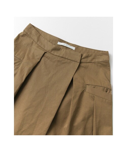 KBF（ケイビーエフ）の「ワイドラップパンツ（パンツ・レディース・BLACK/MOCHA・36/38）」の10枚目の写真