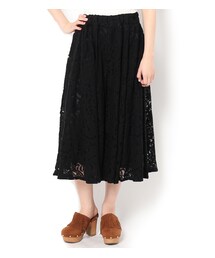 PAGEBOY | 【non-no5月号】レースワイドパンツ(パンツ)