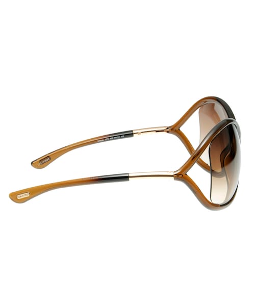 TOM FORD（トム フォード）の「トムフォード WHITNEY FT0009-O692-64（サングラス・レディース・ブラウン・64□14-110）」の2枚目の写真