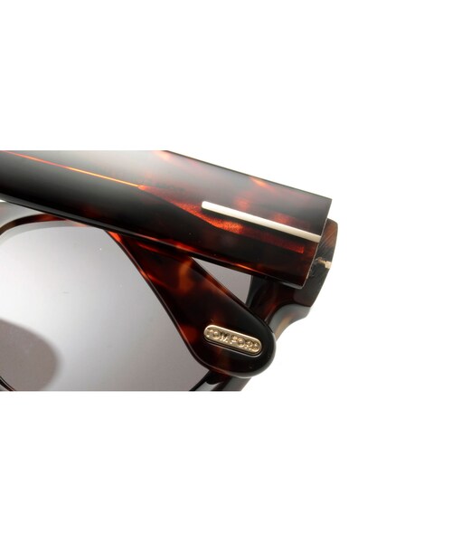 TOM FORD（トム フォード）の「トムフォード CARY FT0058-182-52（サングラス・レディース・べっ甲・52□20-140）」の5枚目の写真