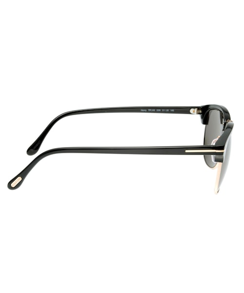 TOM FORD（トム フォード）の「トムフォード HENRY FT0248-05N-51（サングラス・レディース・ブラック・51□20-145）」の2枚目の写真
