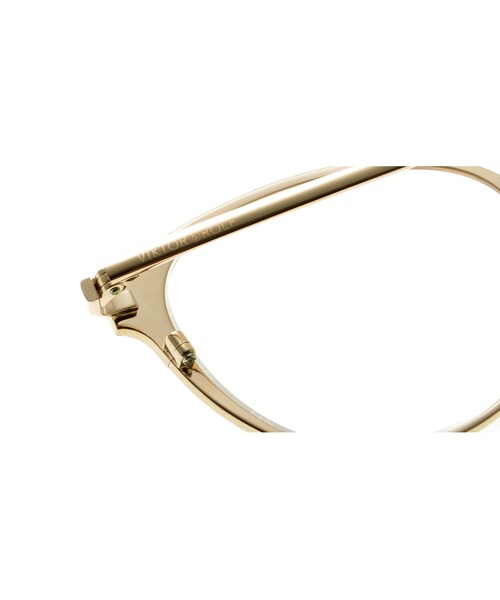 VIKTOR&ROLF（ヴィクター&ロルフ）の「ヴィクター＆ロルフ 70-0145-4 Light Gold/Havana（メガネ・鼈甲・48□21-140）」の5枚目の写真