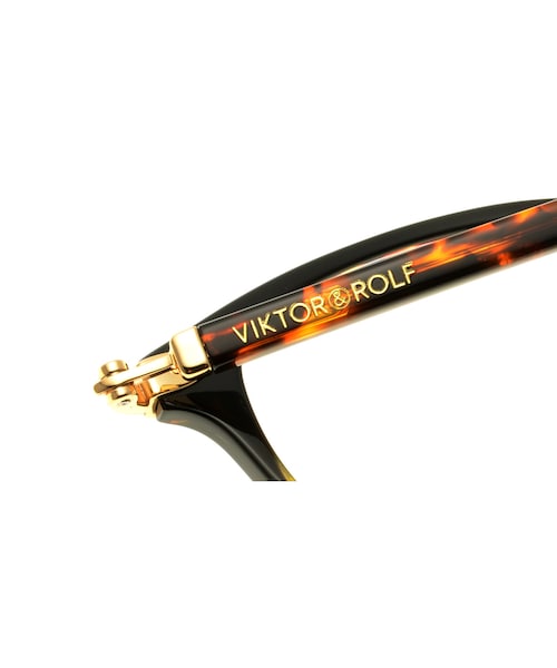 VIKTOR&ROLF（ヴィクター&ロルフ）の「ヴィクター＆ロルフ 70-0133-01（メガネ・鼈甲・50□20-145）」の5枚目の写真