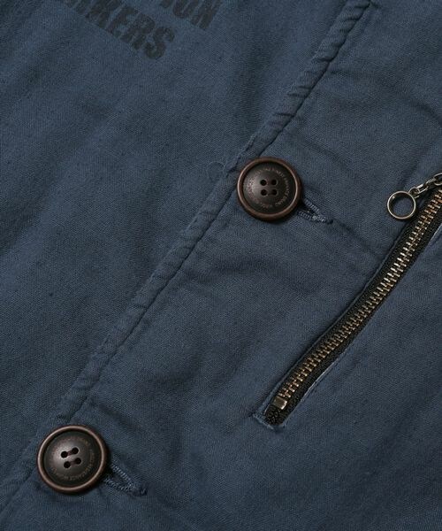 VIRGOwearworks（ヴァルゴウェアワークス）の「CLASH MIDDLE JKT クラッシュジャケット（ジャケット/アウター・メンズ・OLIVE/NAVY/BLACK・2/3/4）」の13枚目の写真