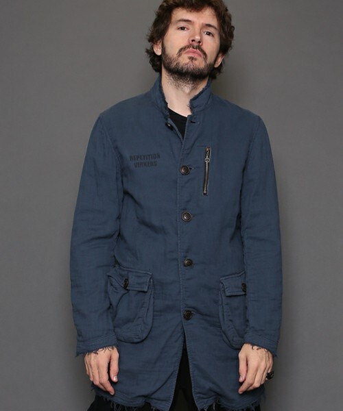 VIRGOwearworks（ヴァルゴウェアワークス）の「CLASH MIDDLE JKT クラッシュジャケット（ジャケット/アウター・メンズ・OLIVE/NAVY/BLACK・2/3/4）」の3枚目の写真