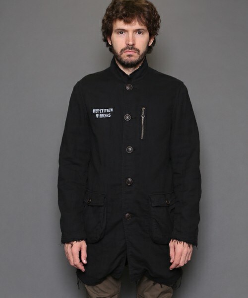 VIRGOwearworks（ヴァルゴウェアワークス）の「CLASH MIDDLE JKT クラッシュジャケット（ジャケット/アウター・メンズ・OLIVE/NAVY/BLACK・2/3/4）」の2枚目の写真