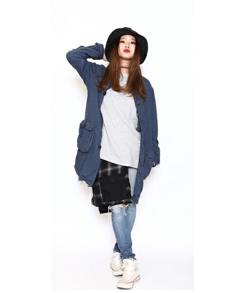 VIRGOwearworks（ヴァルゴウェアワークス）の「CLASH MIDDLE JKT クラッシュジャケット（ジャケット/アウター・メンズ・OLIVE/NAVY/BLACK・2/3/4）」の17枚目の写真