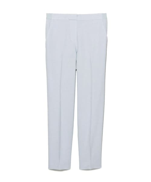 FRAY I.D（フレイアイディー）の「ゴムテーパードパンツ（クロップドパンツ・レディース・GRY/SKY/BLK・0/1）」の2枚目の写真