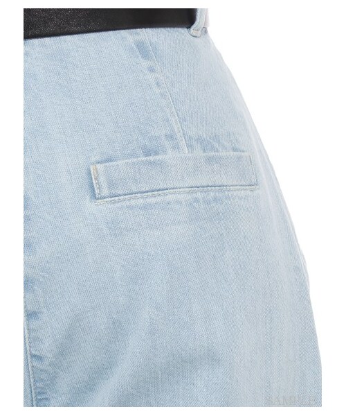 SNIDEL（スナイデル）の「ベルト付きワイドデニムパンツ（デニムパンツ・レディース・WHT/SAX/IND・0/1）」の10枚目の写真