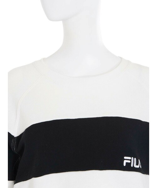 EMODA（エモダ）の「EMODA×FILA WIDE LINEトレーナー（）」 - WEAR