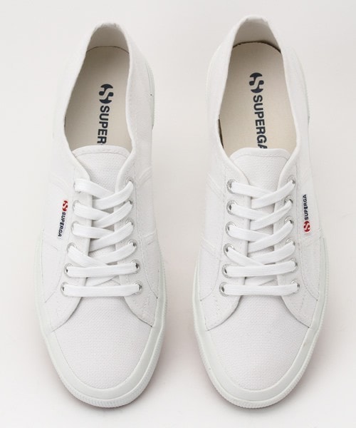 SUPERGA(スペルガ)の「SUPERGA COTU CLASSIC(スニーカー・メンズ・ホワイト/ネイビー・40/41/42/43)」の6枚目の写真