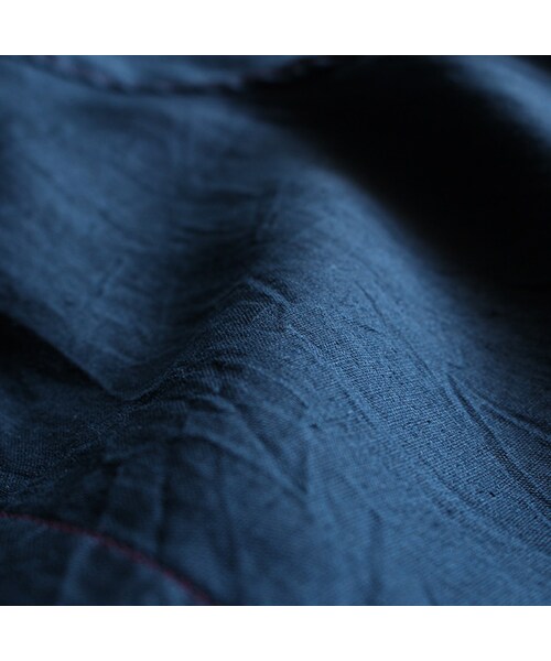 VOO(ヴォー)の「Linen SHI-FU Coat・撥(ジャケット/アウター・Navy・2/3)」の9枚目の写真
