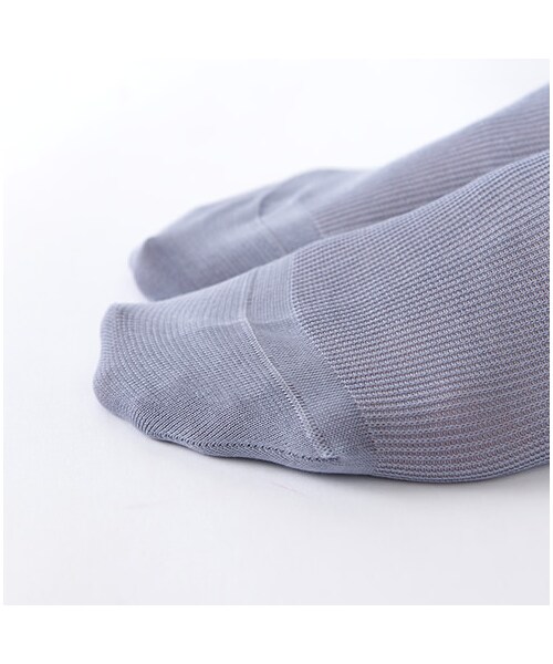 Tabio(タビオ)の「◆綿100%◆1×1リブショートソックス(ソックス・靴下・レディース・フォレストグリーン/パープルネイビー・23.0~24.0cm)」の9枚目の写真