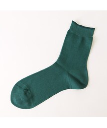 Tabio | ◆綿100%◆1×1リブショートソックス(レッグウェア)