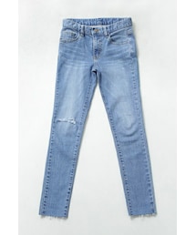 imvely | カジュアルダメージデニム(デニムパンツ)