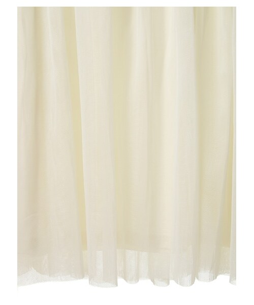 earth music&ecology（アースミュージックアンドエコロジー）の「【スキスカ!】チュールミモレスカート（スカート・ホワイト/ライトグレー/ネイビー・F）」の10枚目の写真