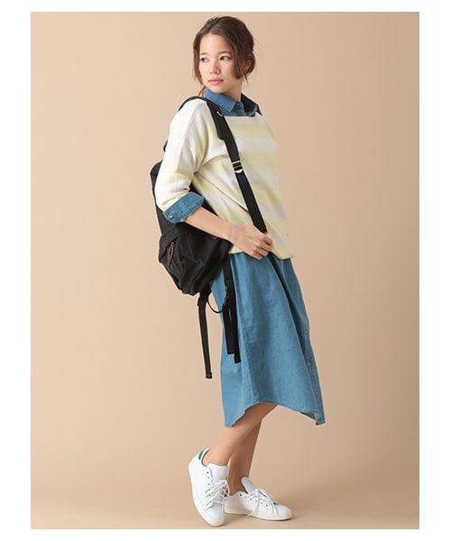 SEVENDAYS=SUNDAY（セブンデイズサンデイ）の「【Special Price】・デニム ロングワンピース（ワンピース/ドレス・インディゴ/ライトインディゴ・M/L）」の11枚目の写真