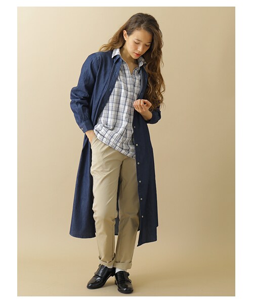 SEVENDAYS=SUNDAY（セブンデイズサンデイ）の「【Special Price】・デニム ロングワンピース（ワンピース/ドレス・インディゴ/ライトインディゴ・M/L）」の10枚目の写真