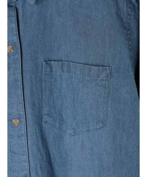 SEVENDAYS=SUNDAY（セブンデイズサンデイ）の「【Special Price】・デニム ロングワンピース（ワンピース/ドレス・インディゴ/ライトインディゴ・M/L）」の6枚目の写真