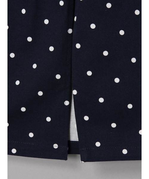 E hyphen world gallery（イーハイフンワールドギャラリー）の「サスペンダー付ひざ丈タイトスカート（スカート・オフホワイト/ブラック/カーキ/ブルー/ネイビー・F）」の11枚目の写真