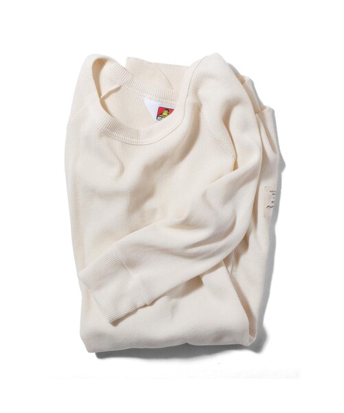 BEN DAVIS/PROJECT LINE（ベンデイビスプロジェクトライン）の「BEN DAVIS PROJECT LINE - ULTRA LONG WAFFLE（トップス・メンズ・H-GREY/OATMEAL/H-CHARCOAL・M/L）」の2枚目の写真