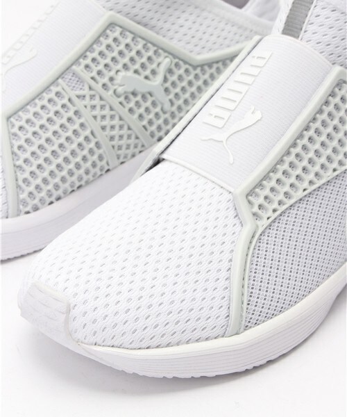 PUMA(プーマ)の「ウィメンズ プーマ×リアーナ コラボ フェンティ ホワイト PUMA FENTY TRAINER 189193-02(スニーカー・レディース・ホワイト・23.5cm/24cm/24.5cm)」の5枚目の写真