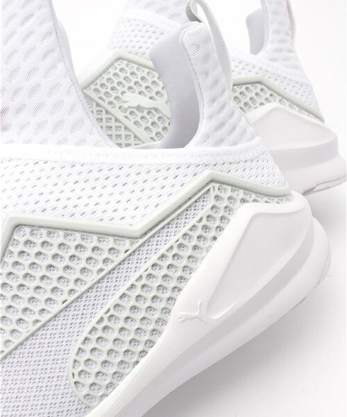 PUMA(プーマ)の「ウィメンズ プーマ×リアーナ コラボ フェンティ ホワイト PUMA FENTY TRAINER 189193-02(スニーカー・レディース・ホワイト・23.5cm/24cm/24.5cm)」の9枚目の写真