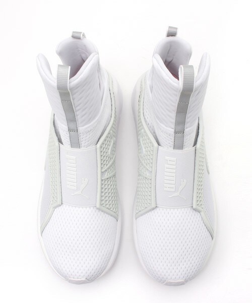 PUMA(プーマ)の「ウィメンズ プーマ×リアーナ コラボ フェンティ ホワイト PUMA FENTY TRAINER 189193-02(スニーカー・レディース・ホワイト・23.5cm/24cm/24.5cm)」の12枚目の写真