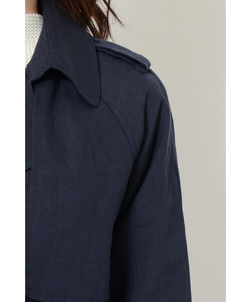 LOSICARIE(ロシカリエ)の「トレンチコート(ジャケット/アウター・レディース・ネイビー/ベージュ・M)」の6枚目の写真