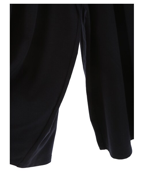 earth music&ecology（アースミュージックアンドエコロジー）の「【Special Price】オールインワンワイドパンツ（オールインワン・サロペット・ブラック/ネイビー・S/M）」の10枚目の写真