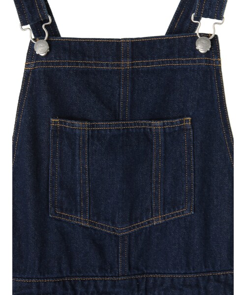 SEVENDAYS=SUNDAY（セブンデイズサンデイ）の「【Special Price】・10OZデニム カバーオールワンピ（オールインワン・サロペット・インディゴ/ライトインディゴ・M/L）」の5枚目の写真