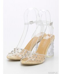 lilLilly | [LILICIOUS]クリアビジューサンダル(シューズ)