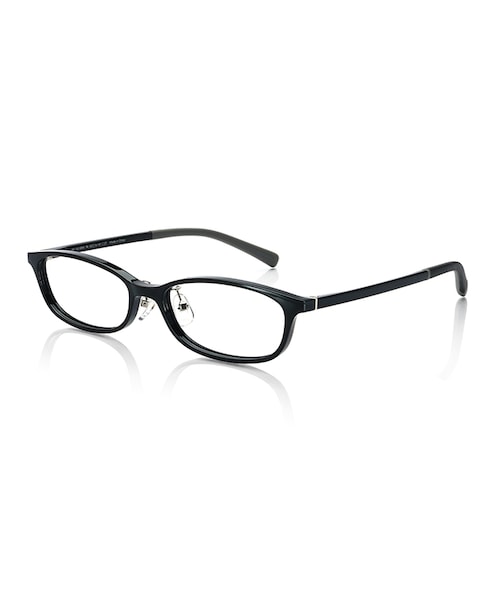 JINS（ジンズ）の「【Silm Airframe】スリムエアフレーム（メガネ・レディース・ワイン/ブラウンデミ/ピンクブラウン/ブラック・52□16-141○27 (Mediumのみ)）」の2枚目の写真