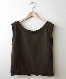 styling/ | styling / No Sleeve Boa lining　top(タンクトップ)
