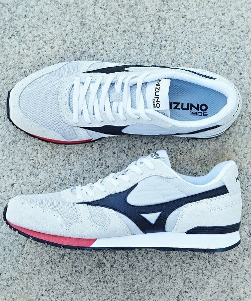 MIZUNO(ミズノ )の「メンズ ミズノ エアメダル グレー MIZUNO ML87 D1GA160003(スニーカー・メンズ・グレー・26cm/26.5cm/27cm/27.5cm/28cm)」の1枚目の写真