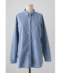 imvely | ウォッシュデニム風シャツ(シャツ/ブラウス)