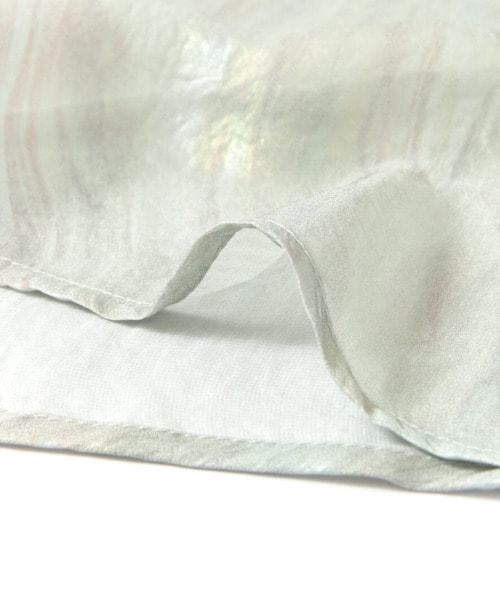 KBF（ケイビーエフ）の「極光色彩及踝長裙（スカート・レディース・淺灰色/薄荷綠/炭黑色・one）」の20枚目の写真