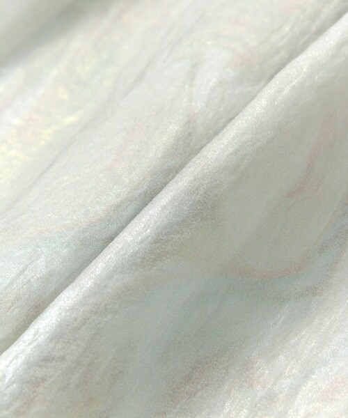 KBF（ケイビーエフ）の「極光色彩及踝長裙（スカート・レディース・淺灰色/薄荷綠/炭黑色・one）」の19枚目の写真