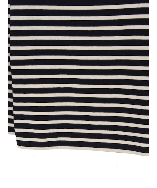 earth music&ecology（アースミュージックアンドエコロジー）の「【Special Price】【ボーダーボーダー!】ボートネックボーダープルオーバー（トップス・アイボリー/オフホワイト/杢ライトグレー/レッド/ライトイエロー/ネイビー・M/L）」の10枚目の写真