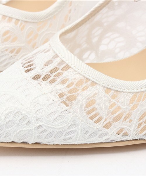 BABY PURE(ベイビーピュア)の「EVOL BABY PURE シアーレースプレーンパンプス BG22889(パンプス・レディース・ホワイト/ブラック/ネイビー・22.0cm/22.5cm/23.0cm/23.5cm/24.0cm/24.5cm)」の12枚目の写真