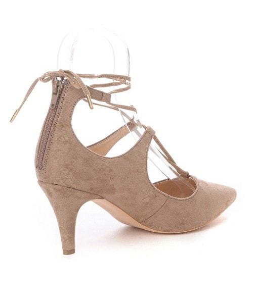 ILIMA（イリマ）の「EVOL ILIMA レースアップパンプス IG7173（パンプス・レディース・アイボリー/ブラック/ブラウン/ベージュ/カーキ/レッド・22.0cm/22.5cm/23.0cm/23.5cm/24.0cm/24.5cm）」の8枚目の写真